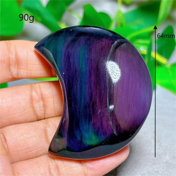 Rainbow Obsidian Moon-ToShay.org