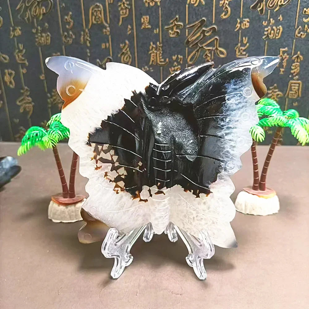 Black Agate Butterfly-ToShay.org