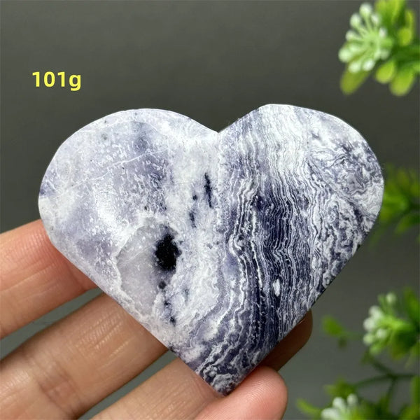 Purple Malachite Heart-ToShay.org