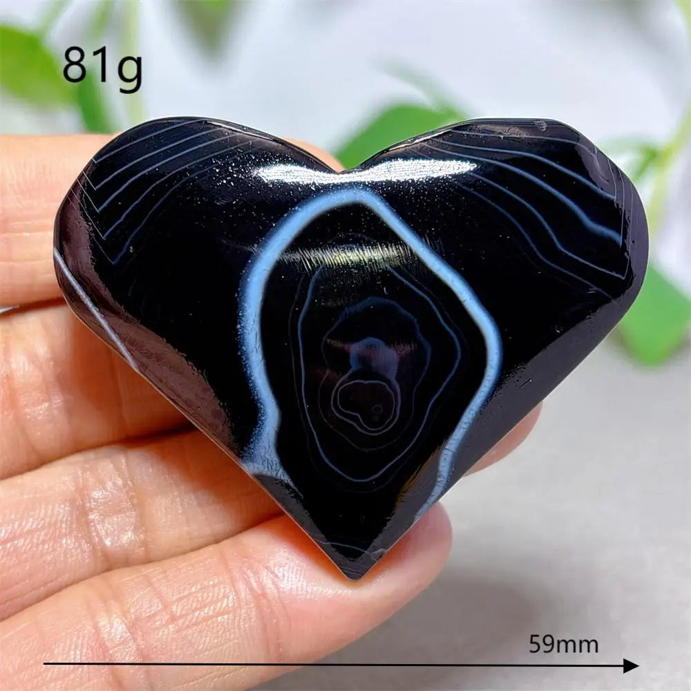 Black Agate Hearts-ToShay.org