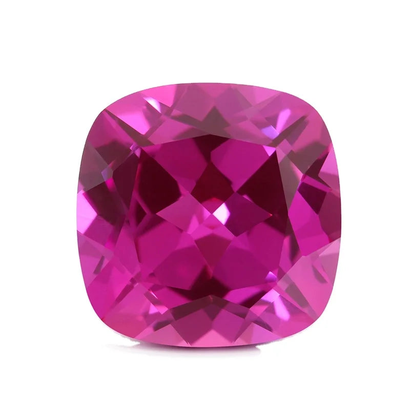 Pink Ruby Faceted Gems-ToShay.org