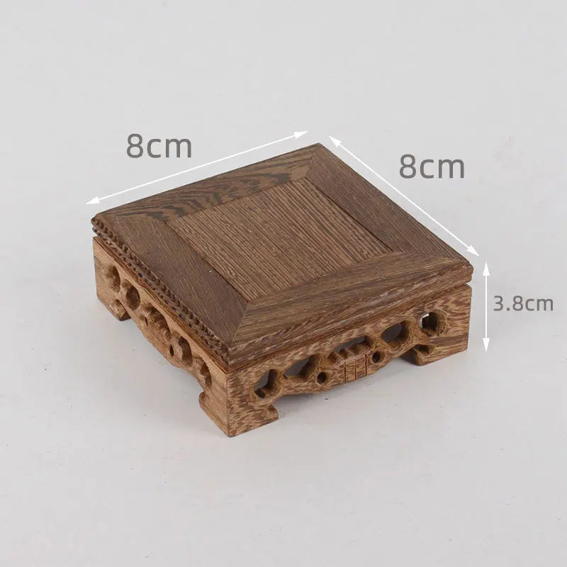 Wood Carved Display Stand-ToShay.org