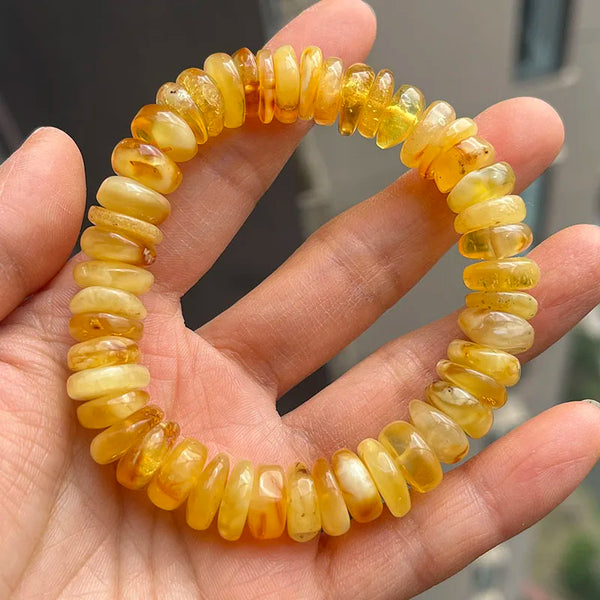 Yellow Amber Bracelet-ToShay.org
