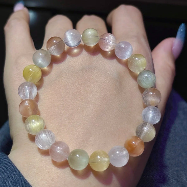 Mixed Rutilated Quartz Beads-ToShay.org