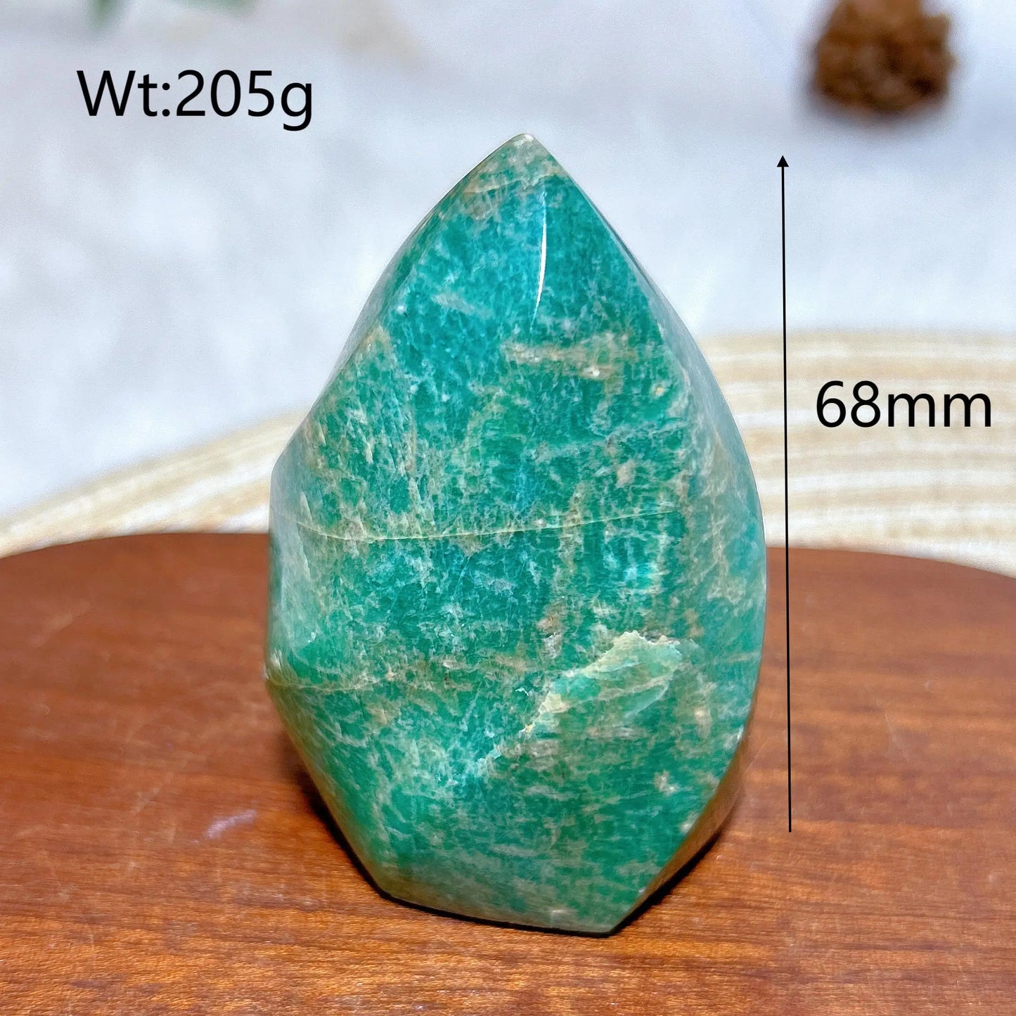 Blue Amazonite Flame-ToShay.org