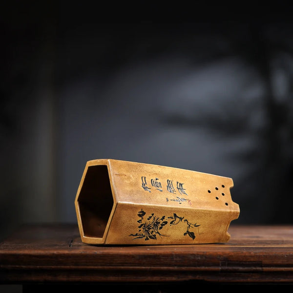 Hexagon Bonsai Pot Vase-ToShay.org