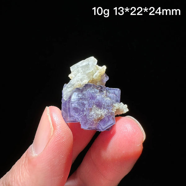 Purple Fluorite Crystal-ToShay.org