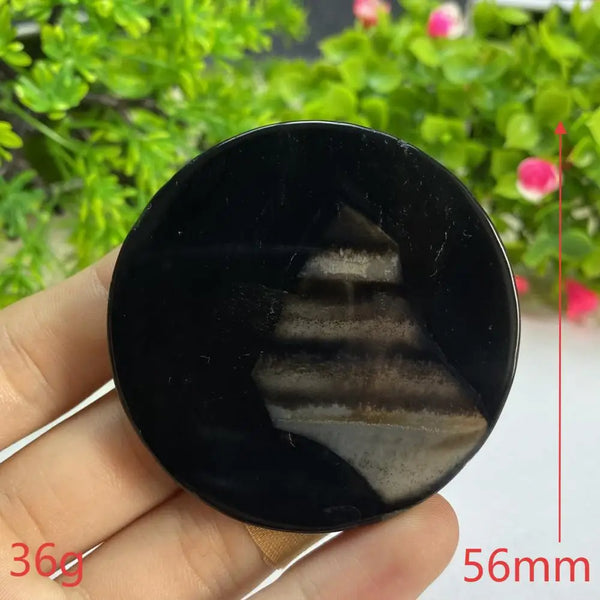 Black Agate Slice-ToShay.org