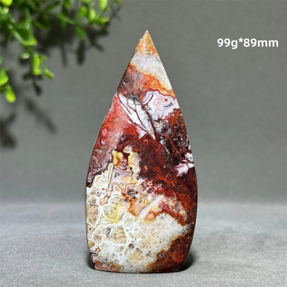 Red Agate Torch-ToShay.org
