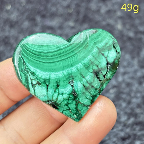 Green Malachite Heart-ToShay.org