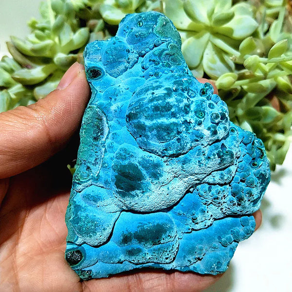 Blue Chrysocolla Crystal-ToShay.org