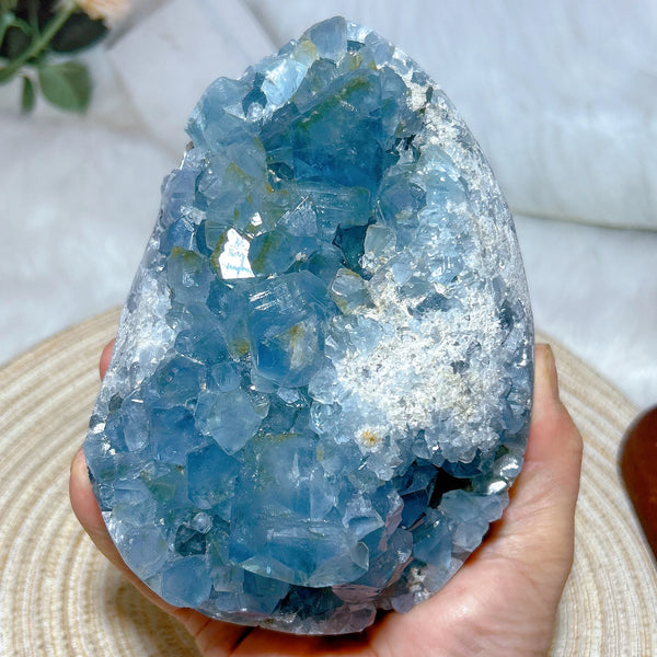 Blue Celeslite Cluster-ToShay.org