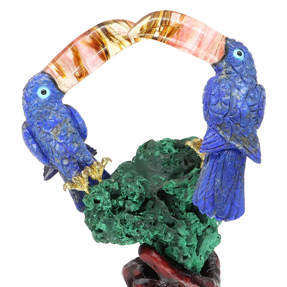 Lapis Lazuli Malachite Toucan-ToShay.org