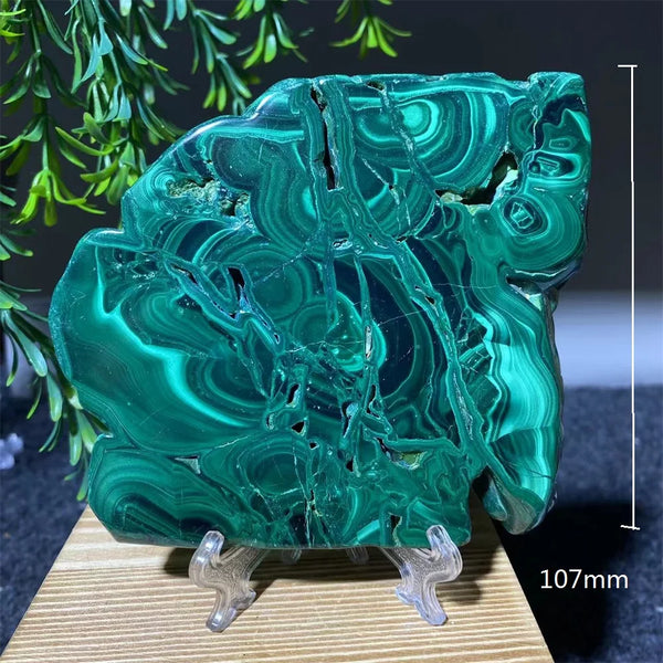 Green Malachite Slice-ToShay.org