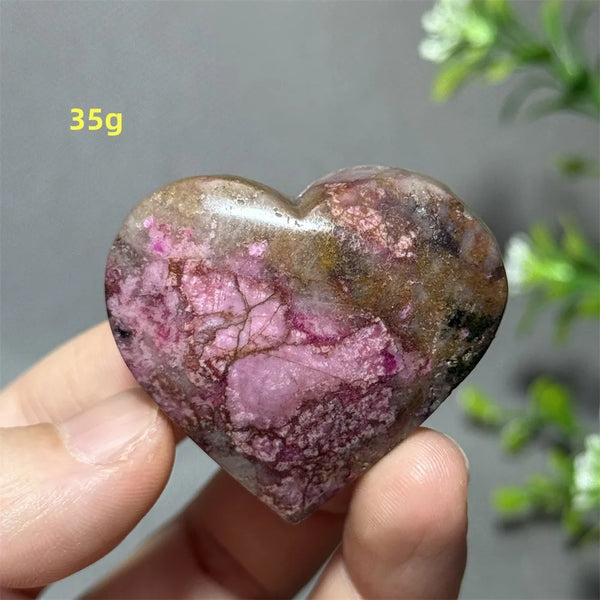 Pink Cobalt Calcite Heart-ToShay.org