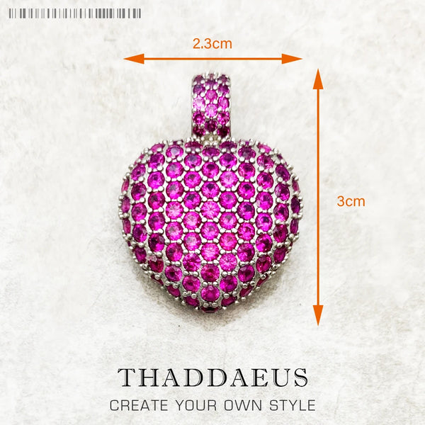 Silver Zircon Charms-ToShay.org