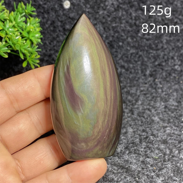 Rainbow Obsidian Torch-ToShay.org