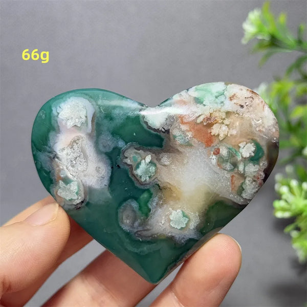 Green Cherry Blossom Agate-ToShay.org