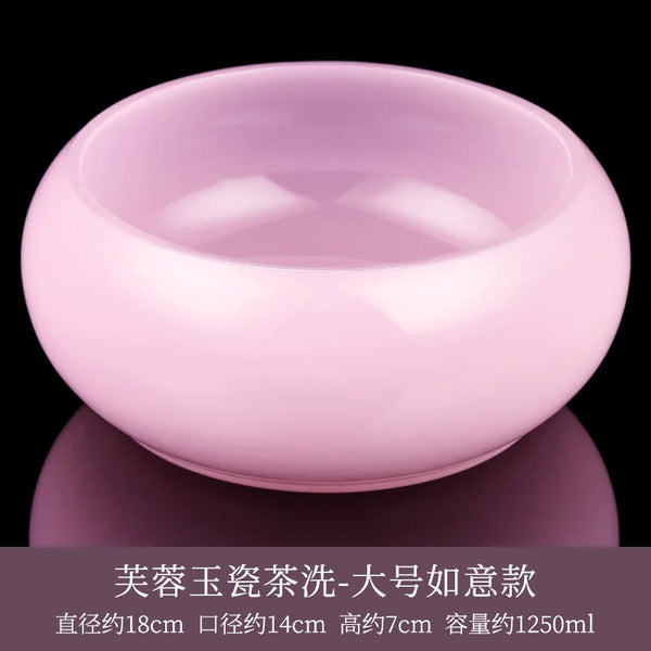 Pink Jade Porcelain Teacup-ToShay.org