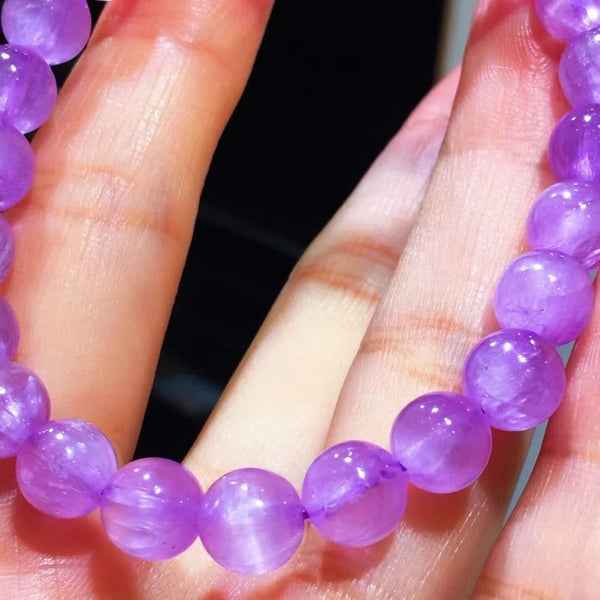 Purple Kunzite Bracelet-ToShay.org