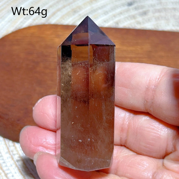 Smokey Rainbow Quartz Point-ToShay.org
