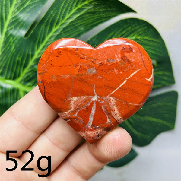 Red Jade Agate Heart-ToShay.org