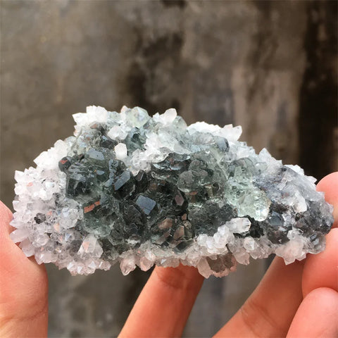 Green Fluorite Crystal-ToShay.org