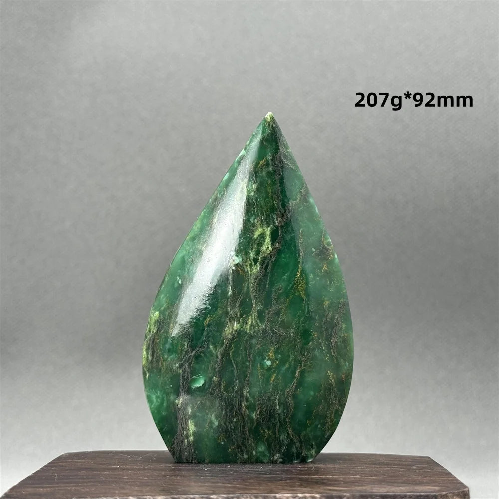 Green Emerald Jasper Torch-ToShay.org
