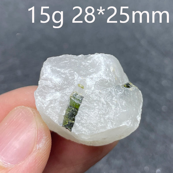 Green Tourmaline Crystal-ToShay.org