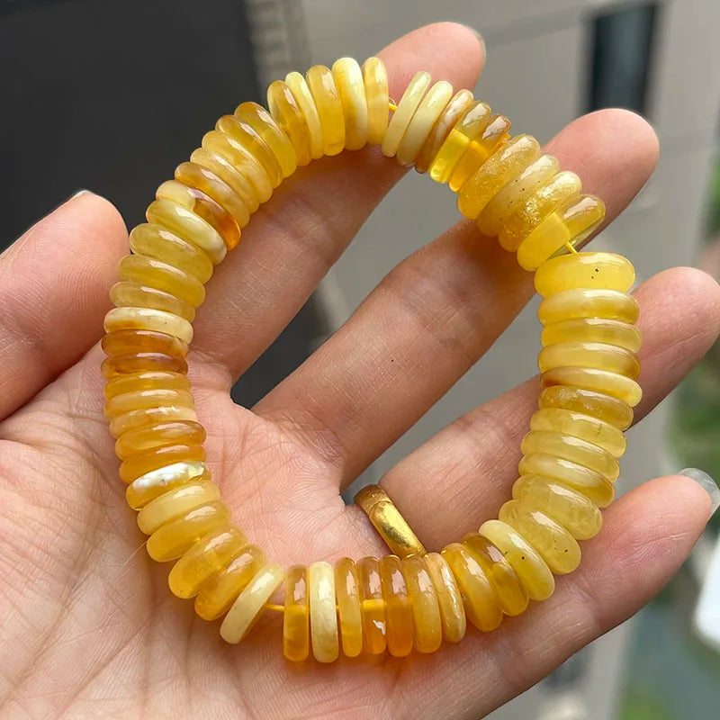 Yellow Amber Bracelet-ToShay.org