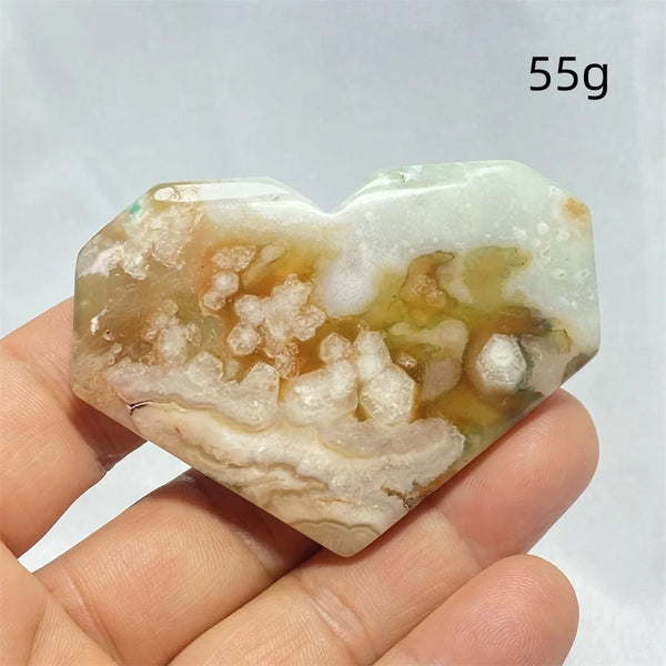 Green Cherry Blossom Agate-ToShay.org