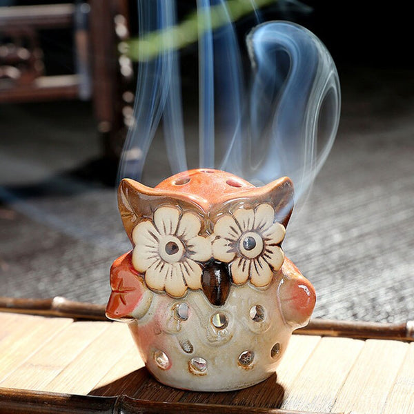 Hollow Owl Aroma Burner-ToShay.org