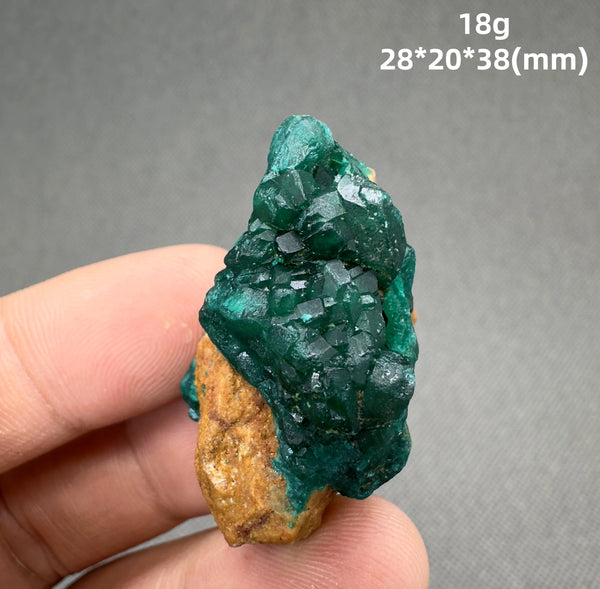 Green Dioptase Quartz-ToShay.org