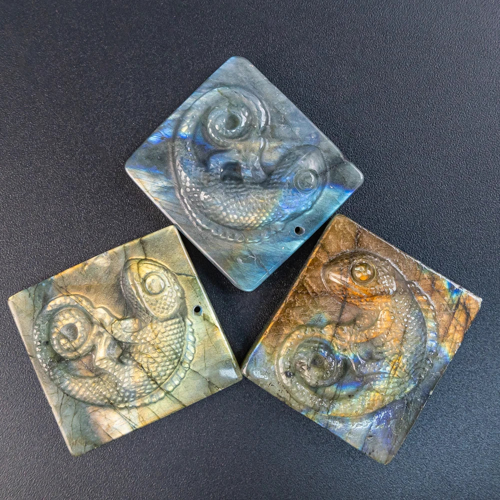 Blue Labradorite Charms-ToShay.org