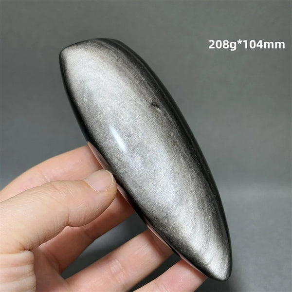 Silver Obsidian Torch-ToShay.org
