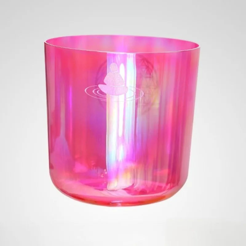 Pink Crystal Singing Bowl-ToShay.org