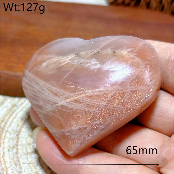 Orange Sunstone Hearts-ToShay.org
