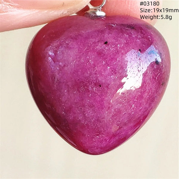 Red Ruby Zoisite Pendant-ToShay.org