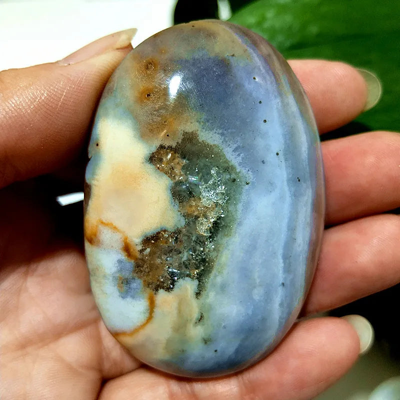 Ocean Jasper Palm Stone-ToShay.org