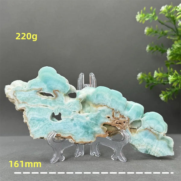 Blue Hemimorphite Mineral Quartz-ToShay.org