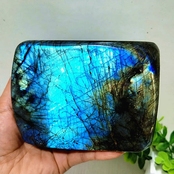 Blue Labradorite Crystal-ToShay.org