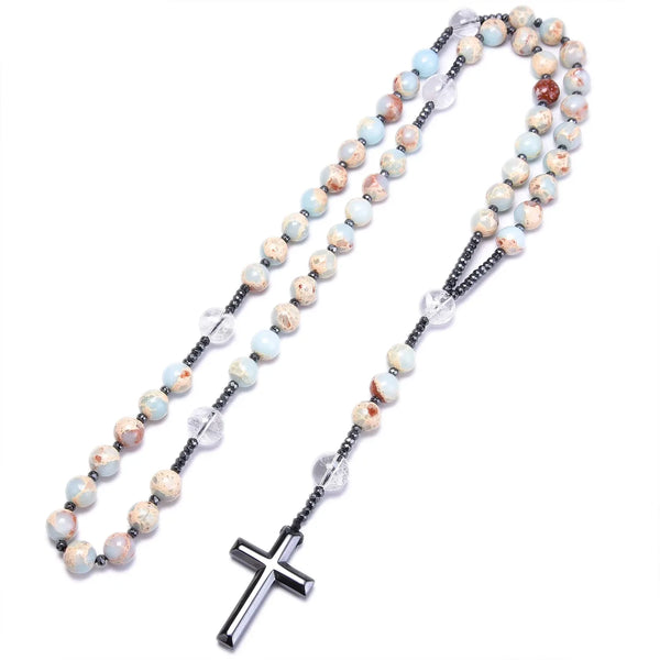 Mixed Crystal Rosary Beads-ToShay.org