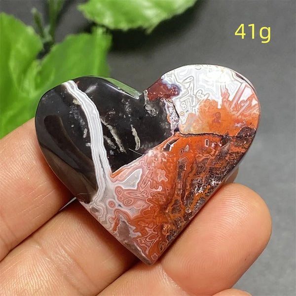 Red Agate Heart-ToShay.org