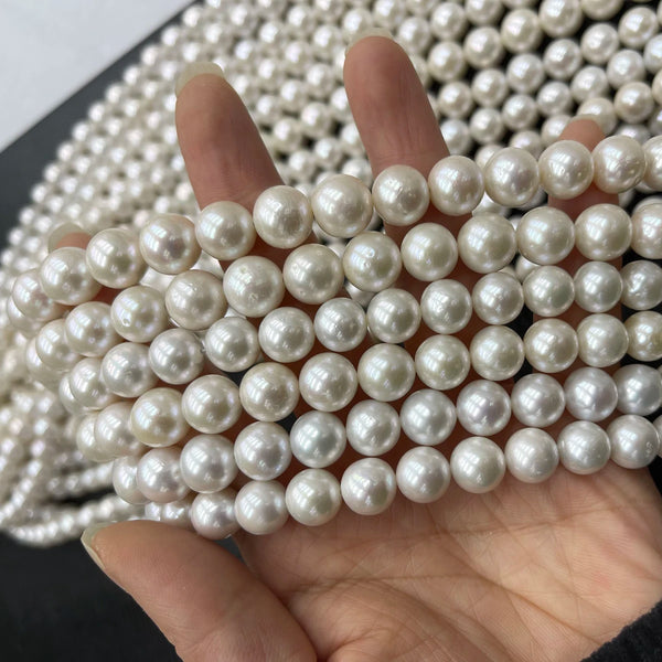 White Pearl Beads-ToShay.org