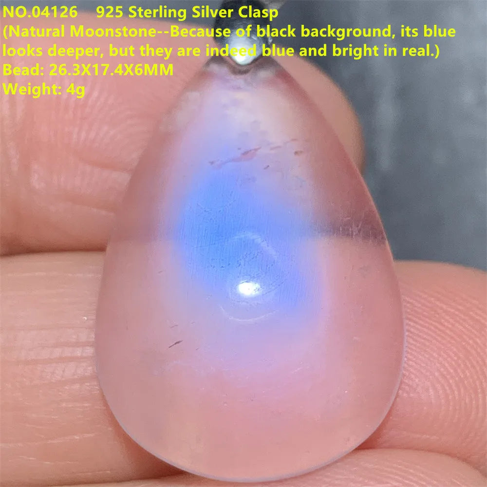 Blue Light Moonstone Pendants-ToShay.org