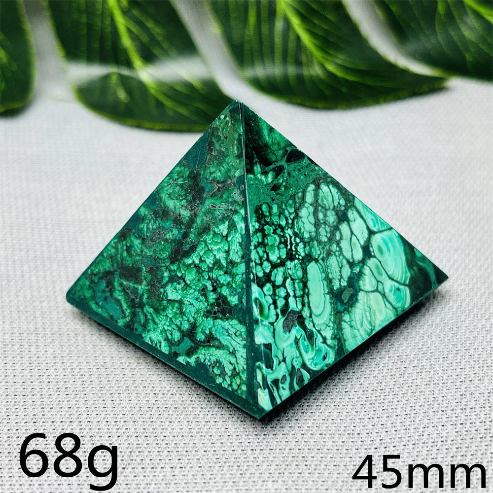Green Malachite Pyramid-ToShay.org