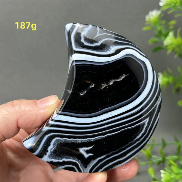 Black Agate Moon-ToShay.org