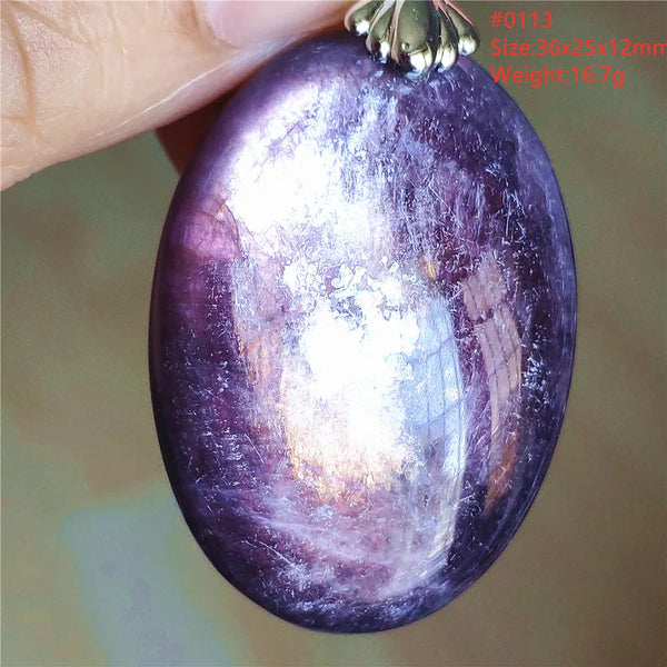 Purple Red Lepidolite Quartz-ToShay.org