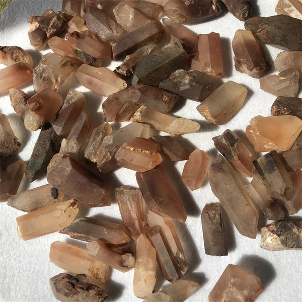 Red Quartz Crystal Point-ToShay.org