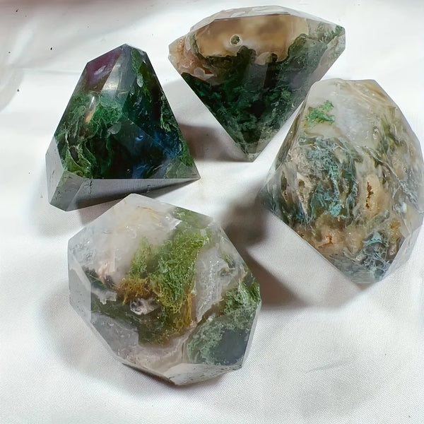 Green Moss Agate Diamond-ToShay.org